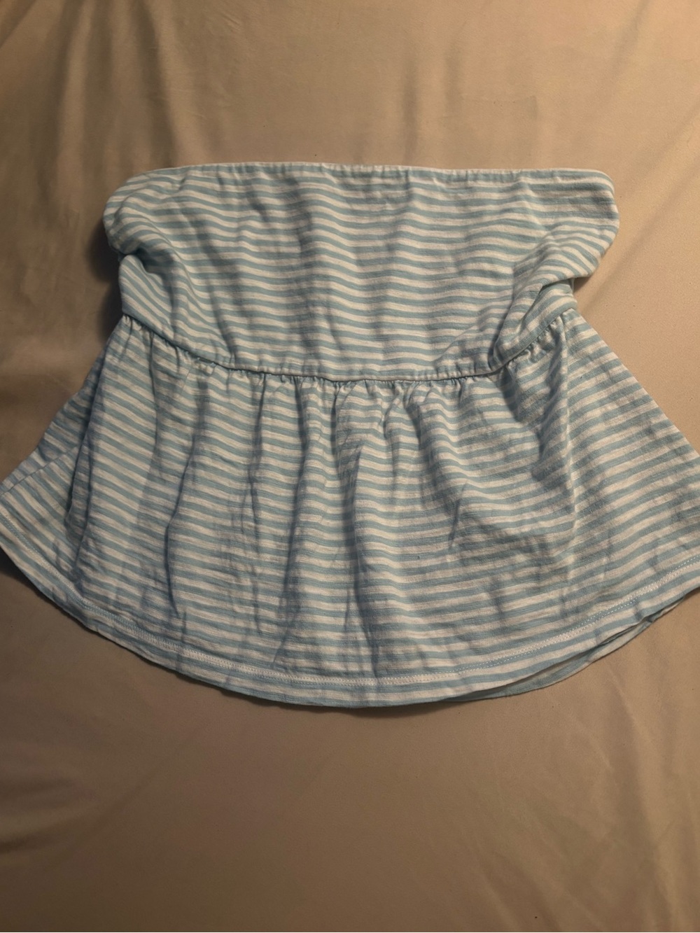 American Eagle Sunchaser Knit Babydoll Tube Top